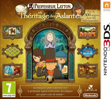 Professeur Layton et lHeritage des Aslantes (Europe) (Fr) box cover front